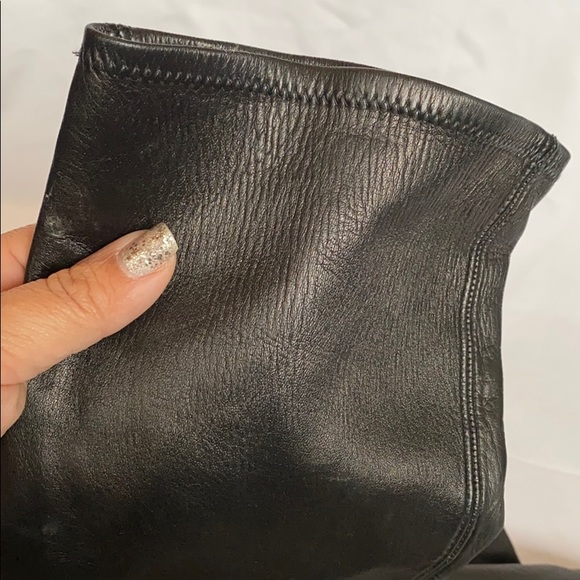 Stewart Wiseman long Lambskin boots - Picture 2 of 12